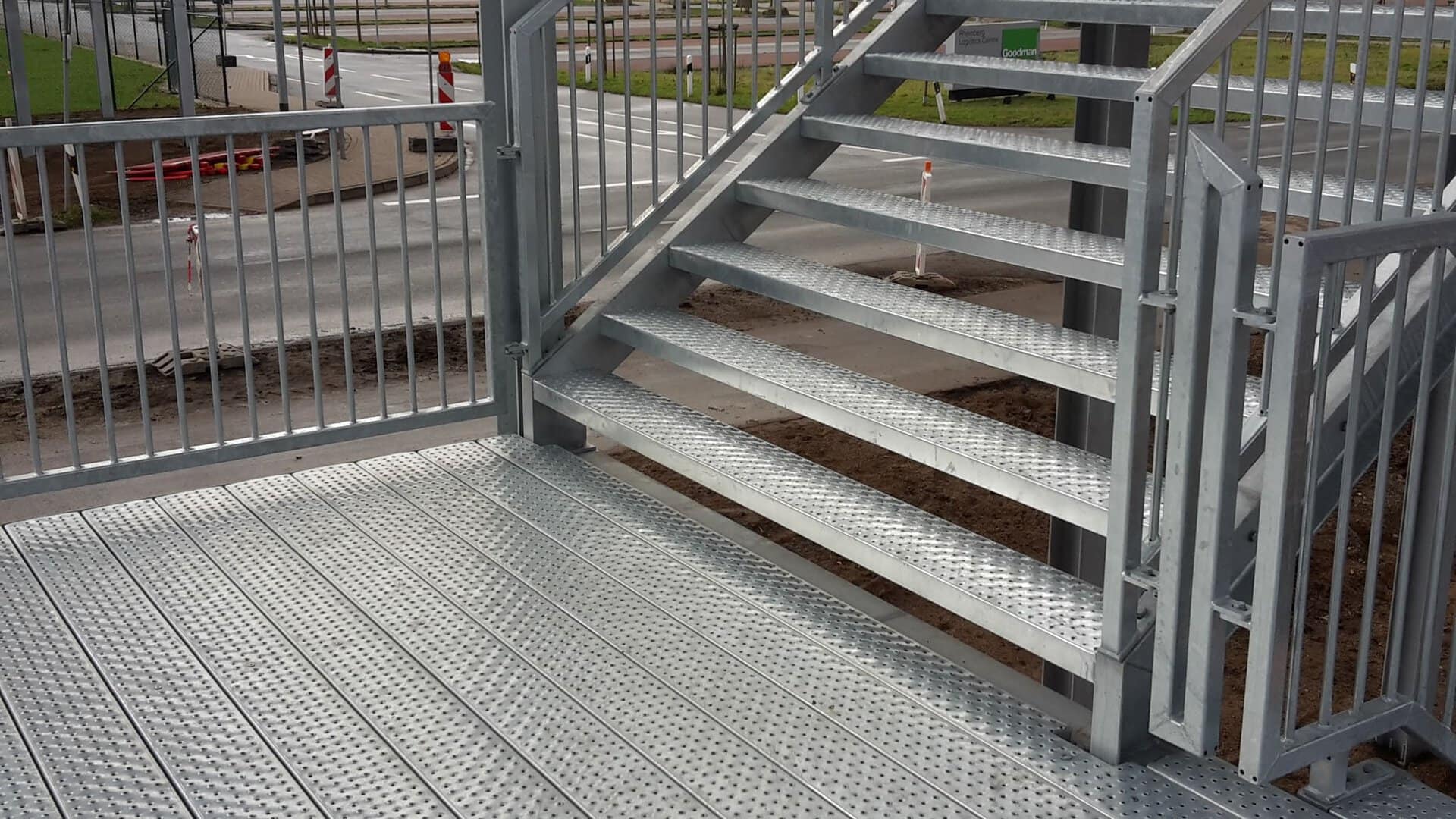 Iron stairs
